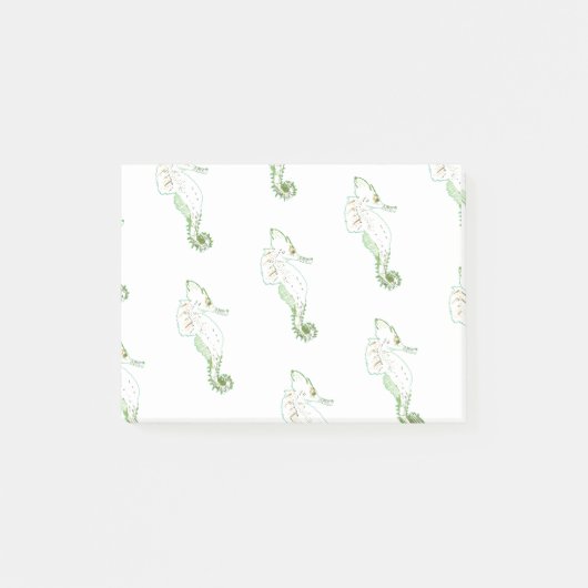 グリーンシーホースのポストイットノート ポストイット (正面)