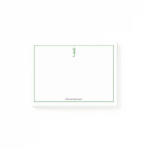 グリーンシーホース動物イラストレーション海洋生物 ミニマル