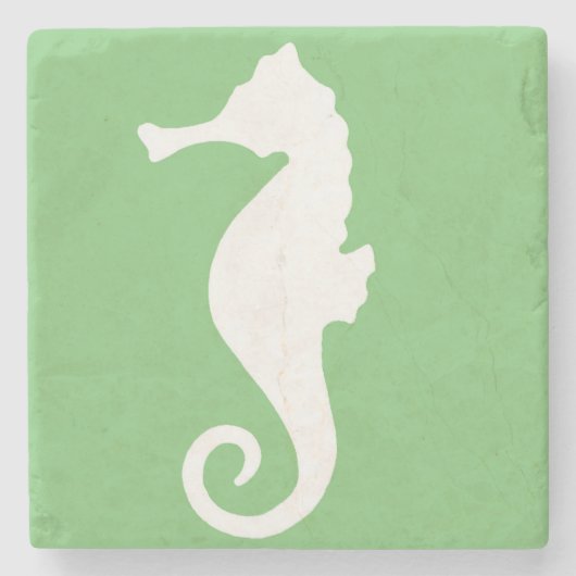 グリーンシーホース ストーンコースター (正面)