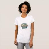 グリーンシーンクイーンTシャツの女性 Tシャツ (正面フル)