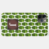 グリーンジェムストーンiPhoneケース侯爵ファセット Case-Mate iPhoneケース (裏面(横))