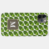 グリーンジェムストーンiPhoneケース侯爵ファセット Case-Mate iPhoneケース (裏面(横))