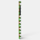 グリーンジェムストーンiPhoneケース侯爵モノグラム Case-Mate iPhoneケース (裏面/左)