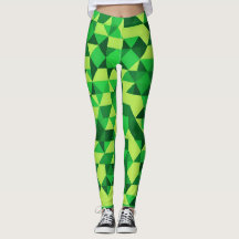 グリーンジオメトリックパターンセントパトリックの日