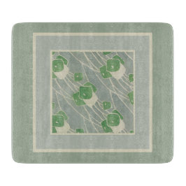 グリーンジオメトリック1915ハンナボルガーオーバーベック カッティングボード