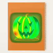 グリーンジャックランタンハロウィーンThunder_Cove プランナー手帳 (裏面)