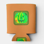 グリーンジャックランタンハロウィーンThunder_Cove 缶クーラー (裏面)