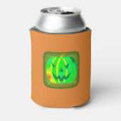 グリーンジャックランタンハロウィーンThunder_Cove 缶クーラー (缶裏面)