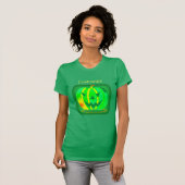 グリーンジャックランタンハロウィーンThunder_Cove Tシャツ (正面フル)