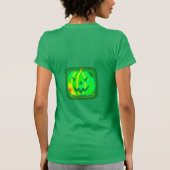 グリーンジャックランタンハロウィーンThunder_Cove Tシャツ (裏面)