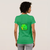グリーンジャックランタンハロウィーンThunder_Cove Tシャツ (裏面フル)