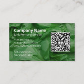 グリーンジャンクの取り外し 名刺 (正面)