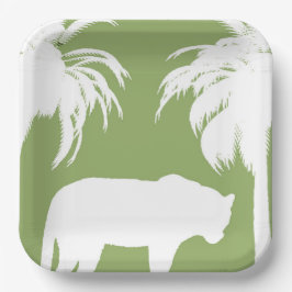 グリーンジャングル ペーパープレート