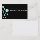 グリーンジュエリーエメラルド名刺 名刺 (正面/裏面)