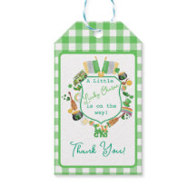 グリーンジンガムチャームベビーシャワーありがとう