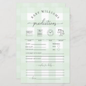 グリーンジンガムベビー予測ゲーム (正面/裏面)