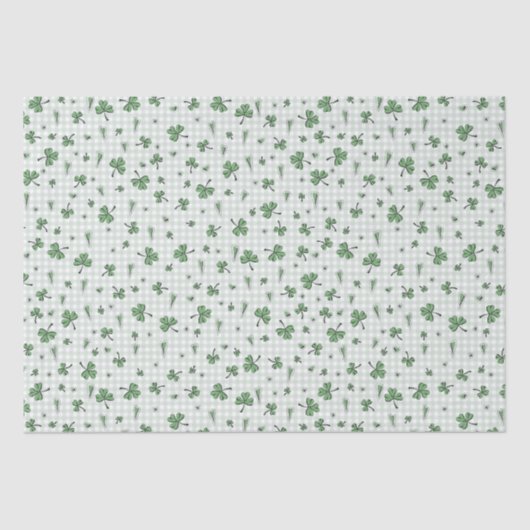 グリーンジンガム男女兼用St patricks day 薄葉紙 (正面)
