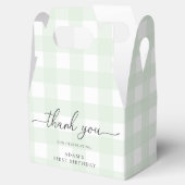 グリーンジンガム誕生日サンキューオフィードボックス フェイバーボックス (オープン)