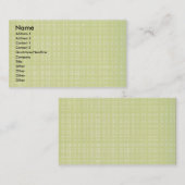 グリーンジンガム 名刺 (正面/裏面)