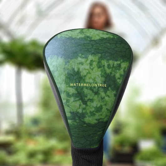 グリーンスイカおもしろいリンドフルーツドライバー ゴルフヘッドカバー