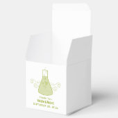 グリーンスイートケミストリー結婚式の引き出物ボックス フェイバーボックス (オープン)