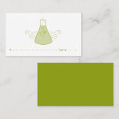 グリーンスウィートケミストリー座席表 プレイスカード (正面/裏面)