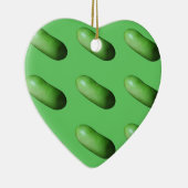 グリーンスカッシュ(冬瓜) セラミックオーナメント (右)