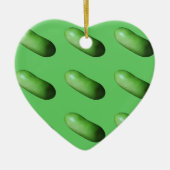 グリーンスカッシュ(冬瓜) セラミックオーナメント (正面)