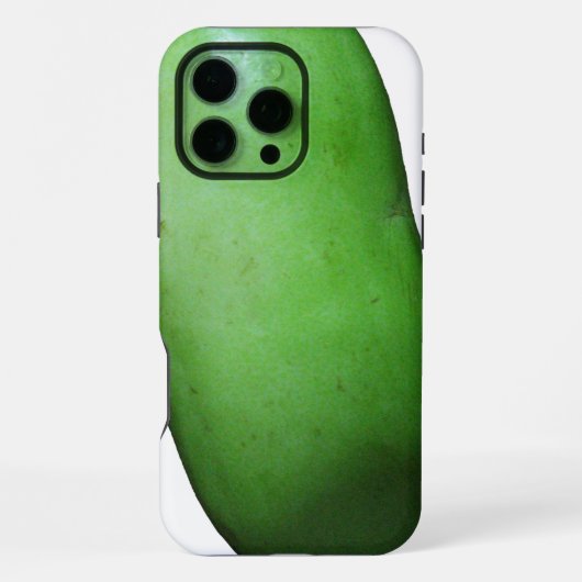グリーンスカッシュ(冬瓜) iPhoneケース (裏面)