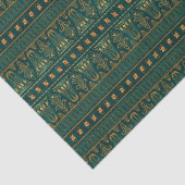 グリーンスカラブエジプトティッシュペーパー | ユニーク 薄葉紙 (詳細)