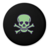 グリーンスカルブラックセラミックノブ セラミックノブ (正面)