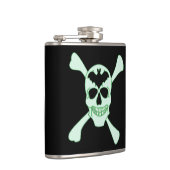 グリーンスカル及びクロスボーンフラスコ フラスク (右)