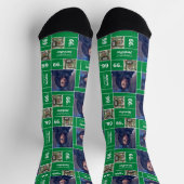 グリーンスクエア写真卒業クラスソックス ソックス (上部)