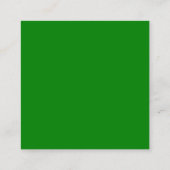 グリーンスクエア名刺 スクエア名刺 (裏面)