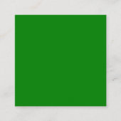 グリーンスクエア名刺 スクエア名刺 (正面)
