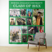 グリーンスクールカレッジ大学卒業写真 タペストリー (インサイチュ)