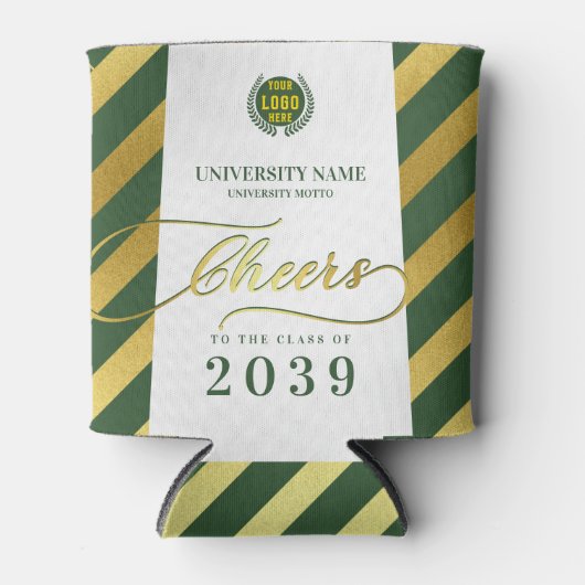 グリーンスクールカレッジ大学卒業式 缶クーラー (正面)