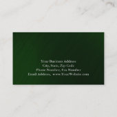 グリーンスタイリッシュ弁護士名刺 名刺 (裏面)