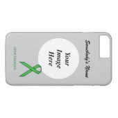 グリーンスタンダードリボンTmpl by Kenneth Yoncich Case-Mate iPhoneケース (裏面(横))