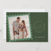 グリーンスタンプ2フォトクリスマス シーズンカード (正面)