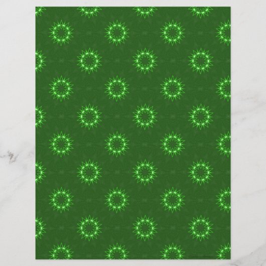 グリーンスタースクラップブック紙 (正面)