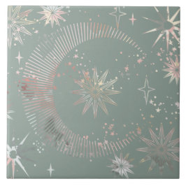 グリーンスターバスト タイル