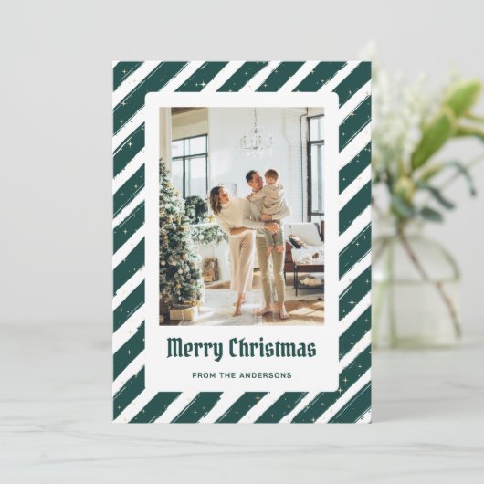 グリーンスター写真メリークリスマスカード シーズンカード (スタンド正面)