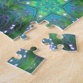 グリーンスター幾何学的520ピースジグソーパズル ジグソーパズル (側面)