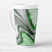 グリーンスティール カフェラテマグ (左アングル)