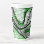 グリーンスティール カフェラテマグ (正面)