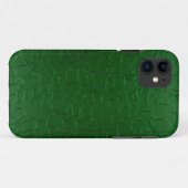グリーンステンレス鋼メタル Case-Mate iPhoneケース (裏面(横))