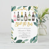 グリーンストック・ザ・バー カップルシャワー 招待状 (スタンド正面)