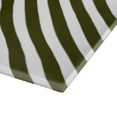 グリーンストライプの切削盤 カッティングボード (角)
