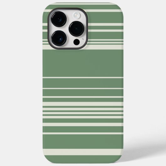 グリーンストライプの複雑な要素 Case-Mate iPhoneケース (裏面)